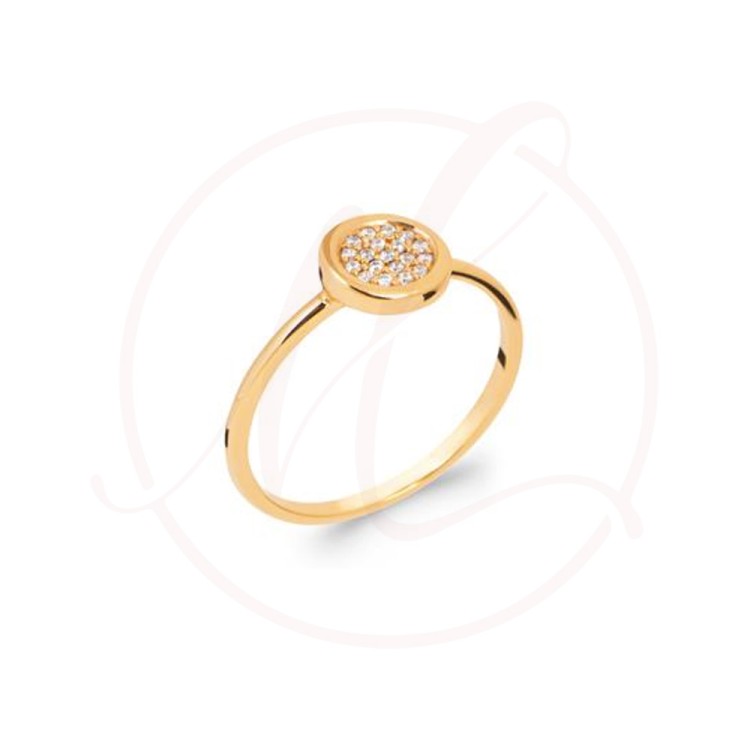 Bague plaquée or Bague plaquée or