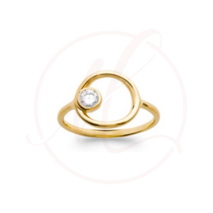 Bague plaquée or Bague plaquée or