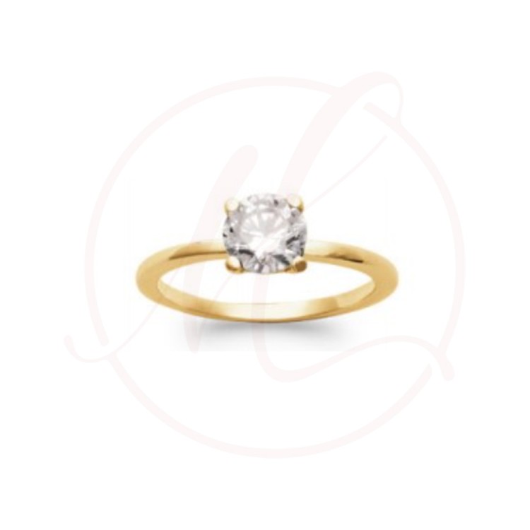 Bague plaquée or Bague plaquée or