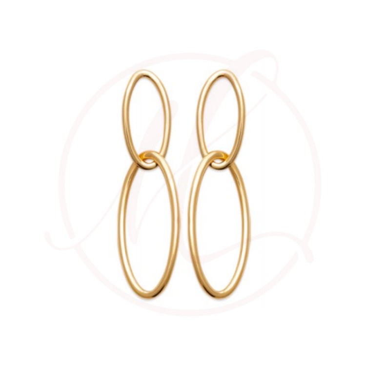 Boucles d'oreille plaquées or Boucles d'oreille plaquées or