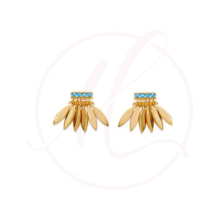 Boucles d'oreille plaquées or Boucles d'oreille plaquées or